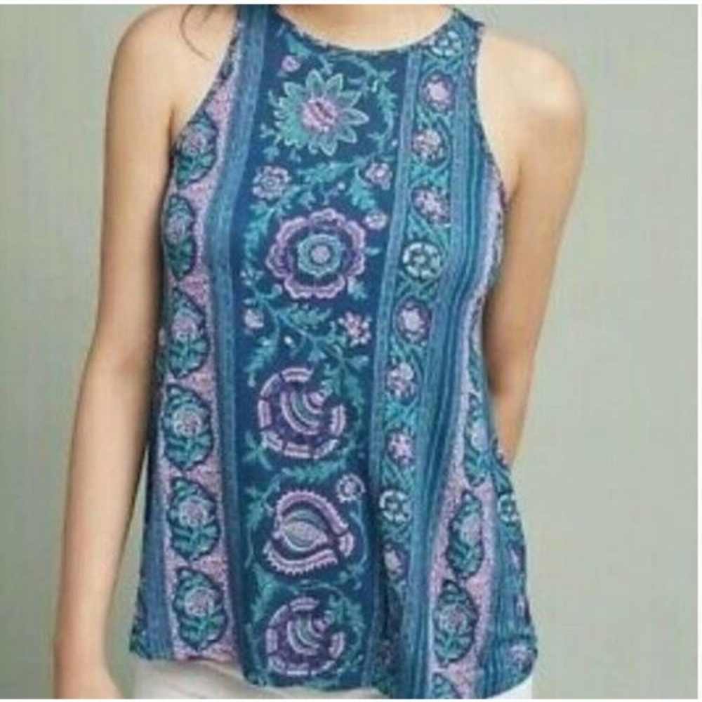 Akemi + Kin Epoca Lace Back Tank Top - Picture 6 of 7